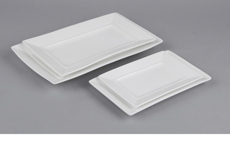 rectangle ceramic plate