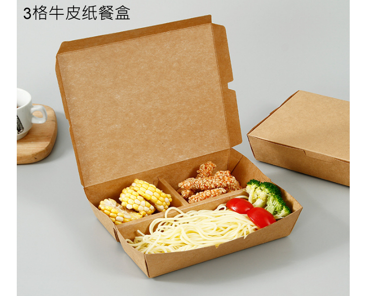 Buy Wholesale Hong Kong SAR Biodegradable Lunch Box Set With 3 Pcs