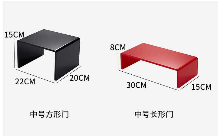 亞克力四件套糕點架 茶歇宴會甜品擺台 三色點心架甜品台展示架