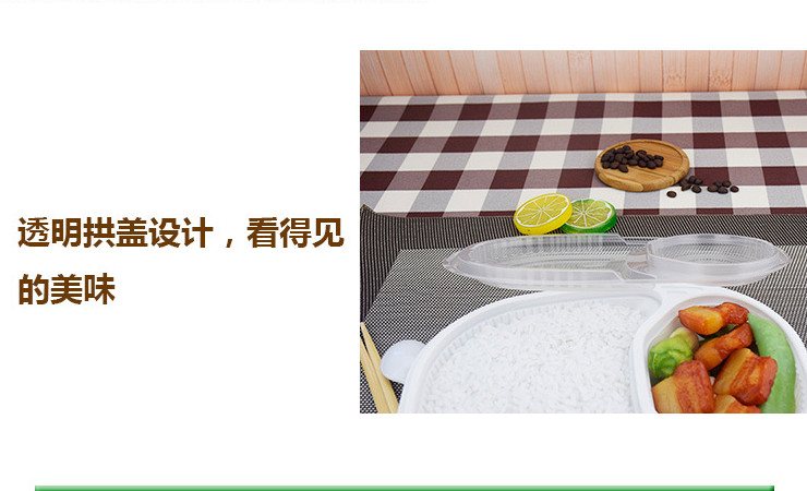 (箱/160套) 850ml 高檔兩格快餐盒 加厚 兩格一次性飯盒 塑料 黑色 透明外賣打包盒 (包運送上門)