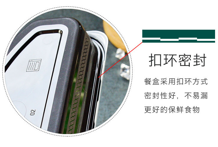 (箱/150套) 一次性飯盒 高檔快餐盒 三格打包盒 1000ml方盒PP注塑加厚 (包運送上門)