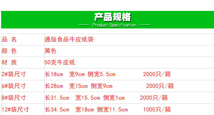 (箱/2000/1000隻) 一次性手提牛皮紙袋 烘焙食品打包袋子防油方底麵包紙袋 (包運送上門)