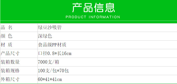 (箱/7000支) 一次性獨立包裝PP沙冰吸管環保珍珠奶茶飲料吸管 (包運送上門)