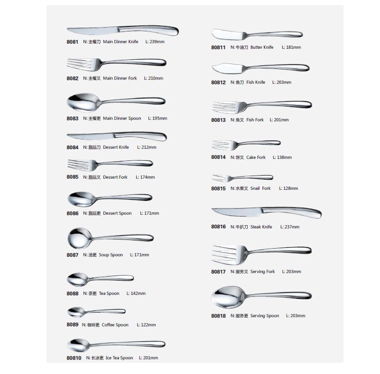 出口德國 304不銹鋼西餐刀叉勺
