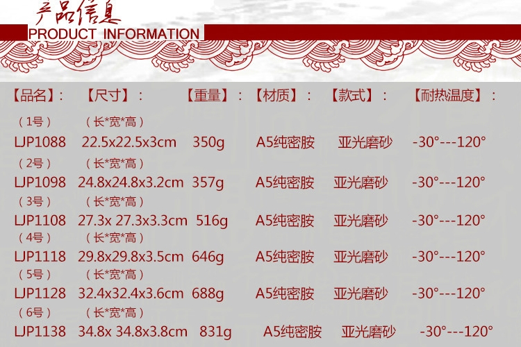 密胺仿瓷黑色磨砂方形盤子