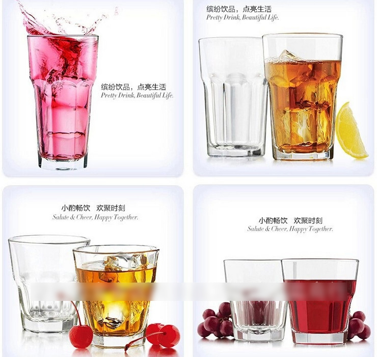 美國Libbey利比 必勝客飲品 烈酒杯 啤酒杯 威士忌酒杯 八角杯