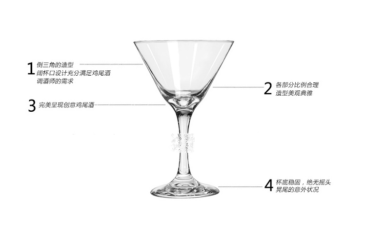 (整箱) 利比 Libbey 馬天尼 雞尾酒杯