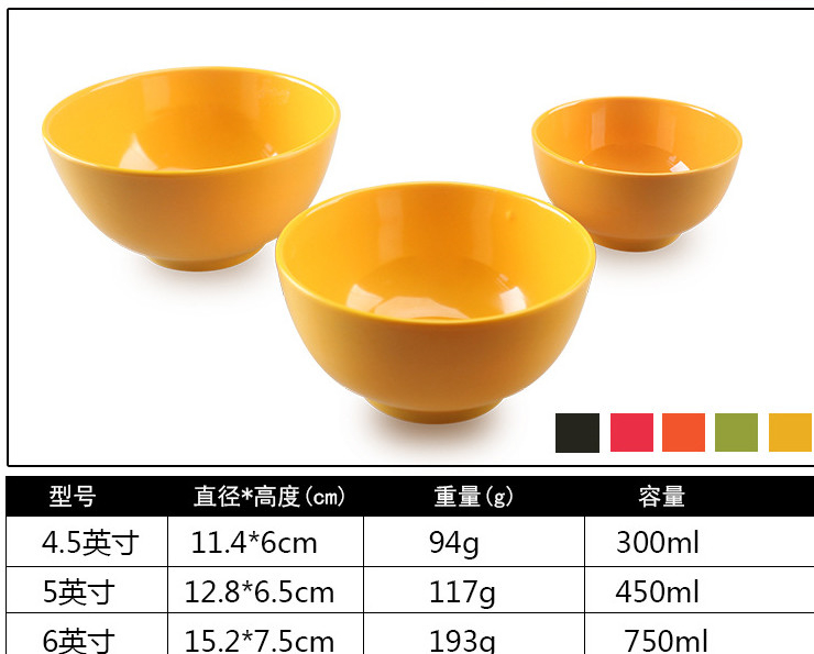 高檔A5密胺仿瓷彩色飯碗 大碗 湯碗 麵碗 創意碗 麻辣燙碗 沙拉碗