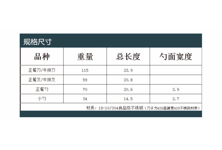 wilkens系列禮盒4件套西餐 酒店刀叉 不銹鋼刀叉 牛扒刀叉勺