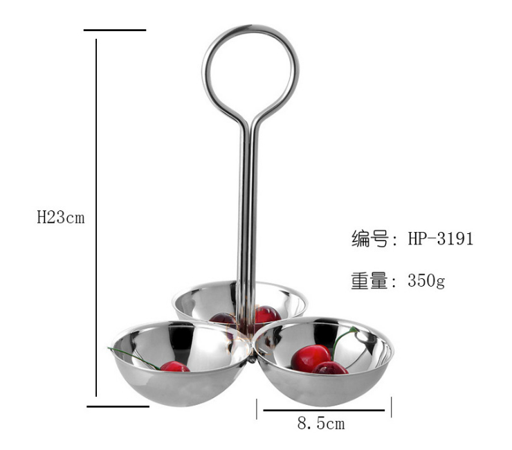 高檔亮光金色不銹鋼酒吧KTV三味果碟 點心碟 小吃碟