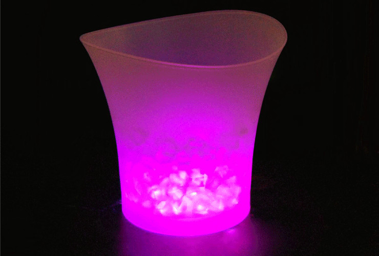 酒吧七彩 LED 發光冰桶 5L