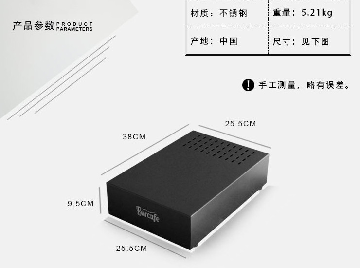 咖啡粉渣盒不銹鋼抽屜式粉渣盒商用敲渣盒渣桶大容量