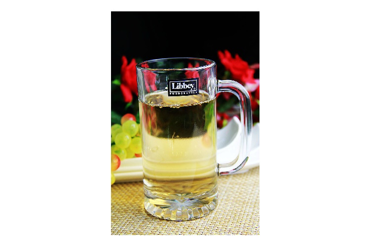 美國利比 Libbey 470ml 帶把啤酒杯 扎啤杯 果汁杯