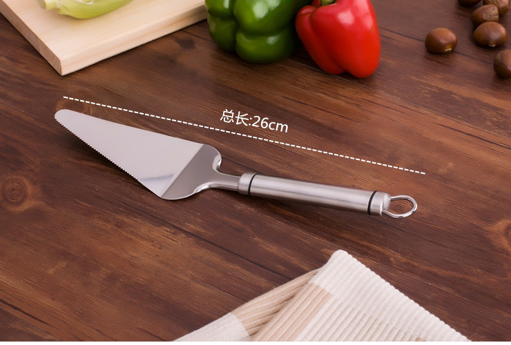 Stainless Steel Baking Tool Cheese Toothed Knife Cake Knife Western Dessert Shovel Pizza Shovel