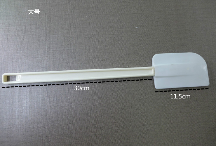 長柄膠刮刀板 塑料膠橡皮刮刀 刮板 烘焙 攪拌刮刀 奶油刮刀