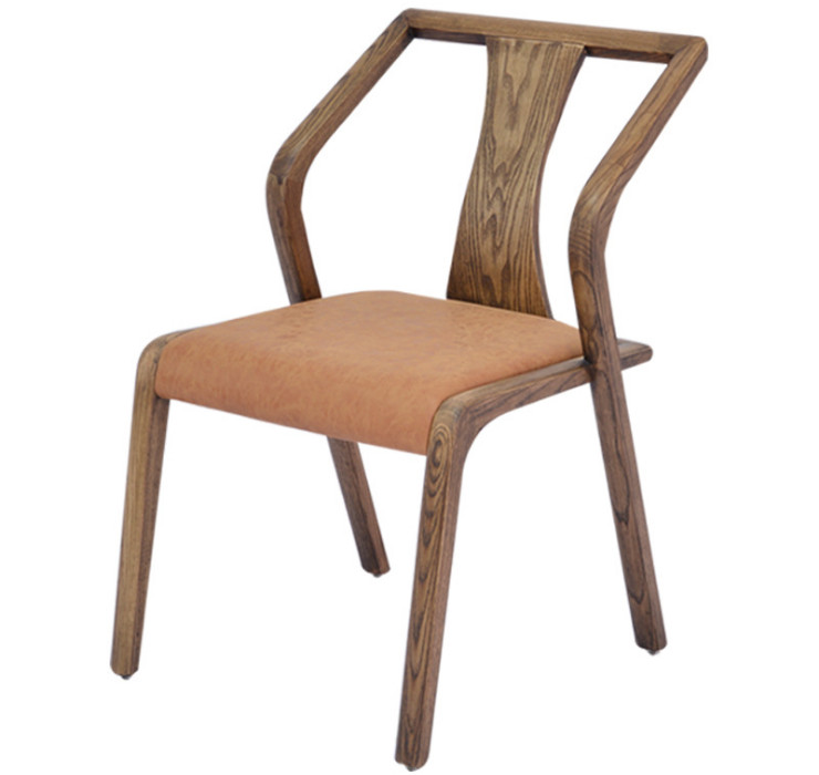 nordic wooden chair