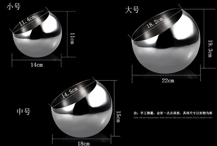 不銹鋼果盤斜口碗KTV水果盤果盆糖果乾果盤零食碗收納盒