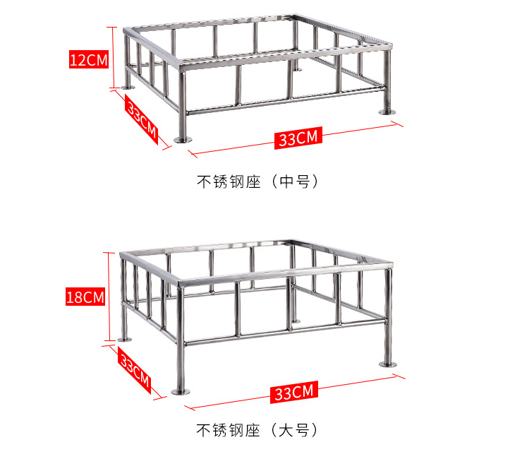 不銹鋼正方形點心架自助餐甜品台展示架果盤食物麵包架 糕點架